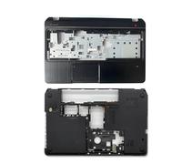 QWCOZSY Custodia per HP Envy per Pavilion M6 M6-1000 1000 Series LCD Back Cover/Bezel/Palmrest Base Superiore/Inferiore 686895-001 AP0U9000100 Facili da sostituire(Black C And D)