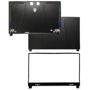 QWCOZSY Custodia per MSI GL75 MS-17E4 MS-17E5 GP75 MS-17E3 MS-17E7 GE75 MS-17E1 17E2 LCD Cover Posteriore/Cornice/Base Superiore/Inferiore/Cerniere Facili da sostituire(GP75 A B)