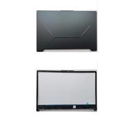 QWCOZSY Custodia Posteriore LCD per Laptop, Cornice Anteriore, alloggiamento per ASUS FA706 FA706IU da 17,3'' Pollici Facili da sostituire(Blue)