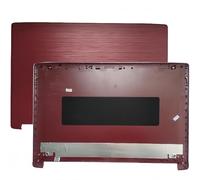 QWCOZSY Custodia Protettiva per Laptop Cornice Frontale per Acer per Aspire 5 A515-51 -51G -41G -41-42 -42G A615(Red LCD Back)
