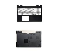 QWCOZSY Custodia Superiore per Laptop con poggiapolsi e Cover Inferiore per Acer M5-551 M5-551G V3-572G E5-571G V3-532 E5-531G Z5WAW Shell Facili da sostituire(2 Cover Together)