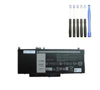 QWCOZSY per 6MT4T 7.6V 62WH Batteria del Computer Portatile per dell Latitude E5470 E5570 M3510 15.6 "Sereis 7V69Y TXF9M 79VRK 07V69Y 8158mAh