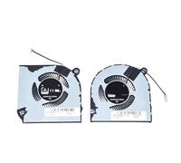 QWCOZSY per Acer Nitro 5 AN515-43 -54 AN517-51 Nitro7 AN715-51 N18C3 Notebook PC Ventole Radiatore Dispositivo di Raffreddamento Raffreddamento(GPU And CPU Fan)