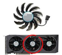 QWCOZSY per GIGABYTE per Radeon RX6600XT 6700 6700XT per Eagle OC Ventola di Ricambio per Scheda Grafica PLD08010S12HH Facili da sostituire(Middle Fan)