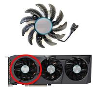 QWCOZSY per GIGABYTE per Radeon RX6600XT 6700 6700XT per Eagle OC Ventola di Ricambio per Scheda Grafica PLD08010S12HH Facili da sostituire(Left Fan clockwise)