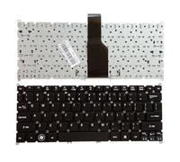 QWCOZSY per la Tastiera del Computer Portatile statunitense per Acer Spire One 725 726 756 V5-123 AO725 AO725726 AO726 AO756 ms2346 NSK-R10PW KB.I100A.214 nessun puntatore No