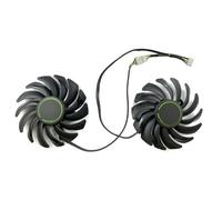QWCOZSY per MSI per GeForce RTX2060 Super per Ventola di Ricambio per Scheda Grafica Ventus OC PLD09210B12HH Facili da sostituire(A Pair of Fans B12HH)