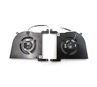 QWCOZSY per MSI per Stealth 14Studio A13UDX A13VE A13VF A13VG MS-14K1 Ventola di Raffreddamento CPU e GPU per Laptop DC12V 0,55A BS5412HS-U6L -U6H