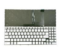 QWCOZSY per MSI per Sword 15 A11SC A11UC A12VE A12UD 17 A11UD A12UE A12VF MS-1585 US Tastiera Bianca retroilluminata