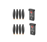 QWCOZSY per RG107 PRO Drone ESC 4K Quadcopter Elica Pale Ali Batteria 3.7V 1800mAh(Set 02)