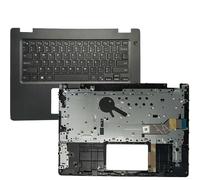 QWCOZSY per Tastiera Portatile per dell per Latitude 3490 E3490 Custodia Superiore per poggiapolsi Russo/Americano/Spagnolo Latino/Brasile(US No Backlit)