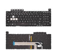 QWCOZSY Tastiera per Laptop per TUF 1 2 Flying Fortress 8 FA506H FX506 FX706L FA706(B Colorful Backlit)