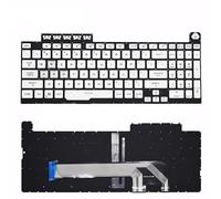 QWCOZSY Tastiera per Laptop per TUF 1 2 Flying Fortress 8 FA506H FX506 FX706L FA706(W Colorful Backlit)