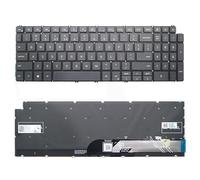 QWCOZSY Tastiera per Laptop per Vostro V5590 V7500 V3500 V3501 P83F Latitude 3510(Grey with Backlit)