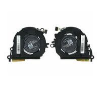 QWCOZSY Ventola di Raffreddamento CPU GPU per HP 13" per Spectre X360 13-AE 13t-ae000 ND55C03-17D17 ND55C03-17D16 L04885-001 L04886-001 Ventola(A Pair of Fans)