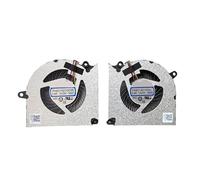 QWCOZSY Ventola di Raffreddamento CPU GPU per Laptop per MSI 15P3 Pulse16 AI C1VFKG N527 N528 PABD1A010SHR(CPU GPU Fan)