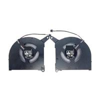 QWCOZSY Ventola di Raffreddamento CPU per Laptop, Notebook, PC GIGABYTE per Aero 16 17 YE5 XE5 RP86YE RP87YE5 DC12V 1A 4Pin(CPU GPU Fan)