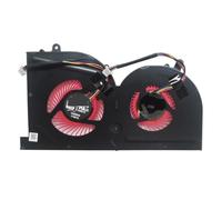 QWCOZSY Ventola di Raffreddamento per CPU del Laptop per MSI GS63VR GS63 GS73 GS73VR MS-17B1 per Stealth PRO BS5005HS-U2F1 GPU BS5005HS-U2L1 Cooler Facili da sostituire(Red GPU)