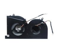 QWCOZSY Ventola di Raffreddamento per CPU del Laptop per MSI GS63VR GS63 GS73 GS73VR MS-17B1 per Stealth PRO BS5005HS-U2F1 GPU BS5005HS-U2L1 Cooler Facili da sostituire(Black GPU)