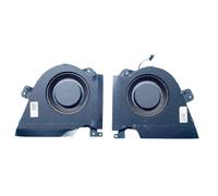 QWCOZSY Ventole di Raffreddamento per CPU GPU per Laptop Notebook PC per Zephyrus Duo 15 GX551 SE GX551SE GX551QS Ventola DC12V(CPU GPU Fan)