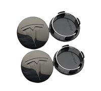 QWCPHGWZ Auto Coprimozzo per Tesla Model s 60D AWD 2016-2025,Tappi Coprimozzo Antipolvere Anti Ruggine Tappi Centrali Ruota Centrale Coprimozzo Copri,Model 3 X S-D