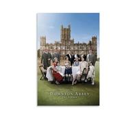 QWCWZPPZ Downton Abbey - Poster su tela con film classici e serie TV, decorazione artistica da parete, per camera da letto, 40 x 60 cm, senza cornice
