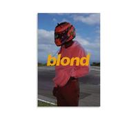 QWCWZPPZ Poster su tela con copertina di album musicali Frank Ocean, decorazione artistica da parete per camera da letto, 30 x 45 cm, senza cornice