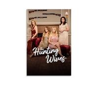 QWCWZPPZ Poster su tela con film e serie TV di The Hunting Wives, decorazione artistica da parete per camera da letto, 60 x 90 cm, senza cornice