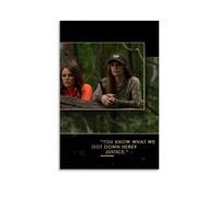 QWCWZPPZ Poster su tela con film e serie TV di The Hunting Wives, decorazione artistica da parete per camera da letto, 30 x 45 cm, senza cornice