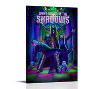 QWCWZPPZ Poster su tela con scritta "What We Do in The Shadows", poster decorativo da parete con film e serie TV, per camera da letto, 20 x 30 cm, con cornice
