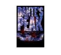 QWCWZPPZ Poster su tela di Dante's Peak con film e serie TV classici, decorazione artistica da parete, per camera da letto, 40 x 60 cm, senza cornice