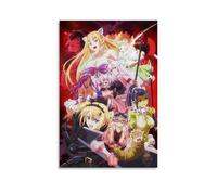 QWCWZPPZ Poster su tela, motivo: Peter Grill e The Philosopher's TimeClassic, popolare serie anime, decorazione artistica da parete, per camera da letto, 30 x 45 cm, senza cornice, stile