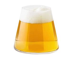 QWdfgS bicchiere da birra, Bicchiere da pinta personalizzato, set di boccali birra, bicchieri in stile giapponese, tazza vetro trasparente personalizzata, multifunzionali