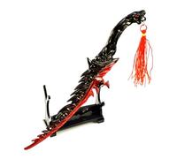 QWdfgS Decorazioni per Feste, DLC Elden Ring Death Blade Reverse Stab 7.8in Full Metal Weapon Sword Models Toys Game Collection Gift