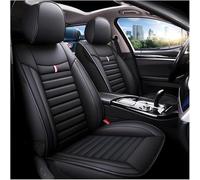 QWEDFSD Auto Set Coprisedili in Pelle per KIA Soul Ⅱ 2014 2015 2016 2017 2018 2019-2025,Confortevole Copri Sedili Impermeabile di Protezione Completa Set Completo Accessori Interno,Black/A
