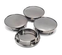QWEERASS 4 Pezzi Auto Coprimozzi, per Fiat 500/500E/500L/500X/500 Tappi Mozzo Centrale Ruota Impermeabili Antipolvere Auto Decorativo Accessori,B-50mm