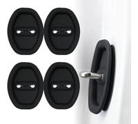 QWEERASS 4 Pezzi Copertura Serratura Portiera dell'auto, per Opel Mokka B/GS Line+/ Ultimate 2021 2022 2023 2024 Portiera Coperchio Serratura Porta Antiruggine,A