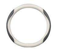 QWEERASS Coprivolanti per Auto, per Fiat 500 2010-2024 Coprivolante Auto Traspirante e Antiscivolo Copertura di Volante 37-38cm/15,A-O