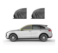 QWEERASS Tendine Parasole Auto, per Opel Adam 2012-2019 Parasole per Finestrini Laterali Auto Protezione da Raggi UV Ventilazione,2pcs Front