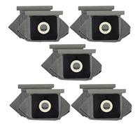 Qwertfeet 10 Pezzi Riutilizzabile Lavabile Aspirapolvere Panno Sacchetto di Polvere Universale Aspirapolvere a Polvere per ZW1200-201 ZW1000-6/7 QW12T4