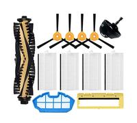 Qwertfeet 12 Pezzi per 990 5040 Robovac 11 11C N79S N79 Iboto Aqua V710 Hepa Filtro Rullo Principale