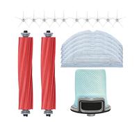 Qwertfeet 18 Pezzi per T7 S7 T7 Plus Aspirapolvere Parti Rullo Mop Panno Filtro Sostituzione B