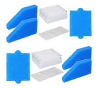 Qwertfeet 2X Filtri Set per 787241 Aspiratori della SERIE Aqua +, Set di filtri alternativi 99 Pezzi No. 787241