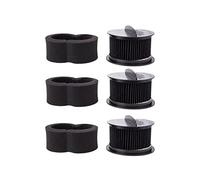 Qwertfeet 3 Set di Filtri Pre e Post-Motore di Ricambio per Aspirapolvere ICONpet 2037913/32R9Series Accessori