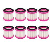 Qwertfeet 8 Pezzi Serie Cartuccia Filtro Aria Hepa Sostituzione Adatto per Aspirapolvere D-602 D-602A D-607 D-609