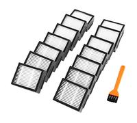 Qwertfeet Confezione da 14 filtri HEPA per Robot Aspirapolvere I & E I7 I7 + / Plus I3 I3 + I4 I6 I6 + I8 I8 + E5 E6 E7