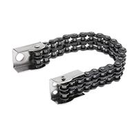 Qwertfeet Drum Kit Pedale Catena di Collegamento con Master Link Drum Pedale Catena Battitore Catena Sostituzione Percussione