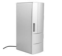 Qwertfeet Frigorifero Mini Usb Frigorifero Congelatore Lattine Bevanda Birra Più Caldo Frigorifero Viaggio Icebox Auto