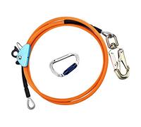 Qwertfeet Kit di posizionamento con anima in filo di acciaio da 1/2 pollici x 20,3 cm, per arboricoltori arrampicatori
