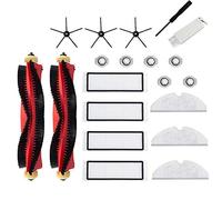 Qwertfeet Panni Mop Panni Rullo Ruota Principale Filtro Hepa per S5 MaxS6 Pure S6 Maxv S4 S5 S50 Pezzi di Ricambio